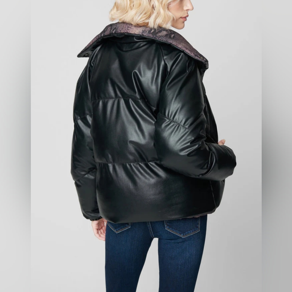 Blank NYC Two in One Reversible Puffer "Between The Line" Jacket